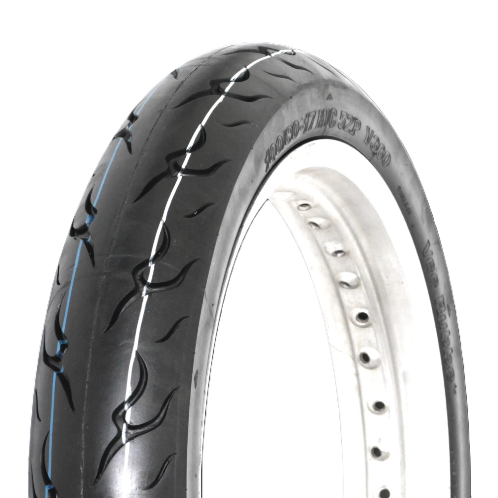 Motorkerékpár gumiabroncs Vee Rubber, 90/80-17 VRM-360 GEKKO STAR, Tubeless 46P - Made in Thailand